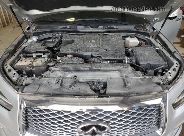 JN8AZ2AF4M9719749 2021 INFINITI QX80 Серебряный Вид подкапотного пространства