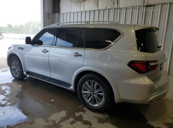 JN8AZ2AF4M9719749 2021 INFINITI QX80 Серебряный Задняя левая четверть