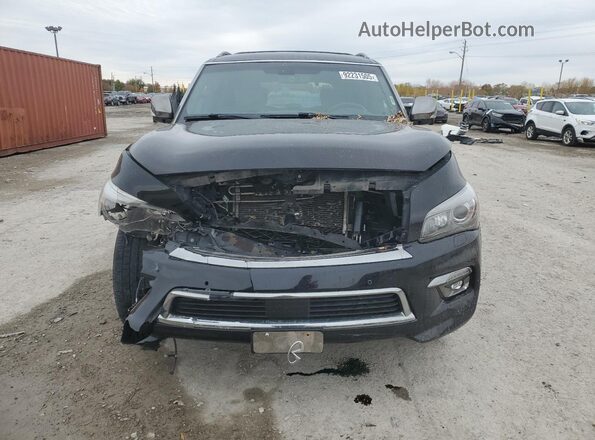 JN8AZ2NE0G9121003 2016 INFINITI QX80 Черный Вид спереди