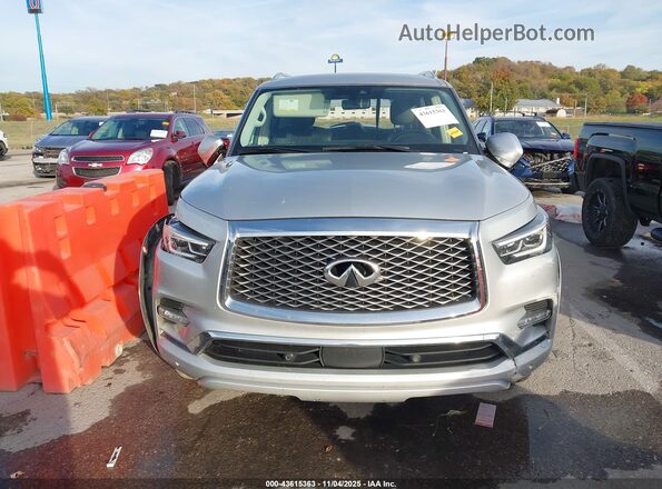 JN8AZ2NE6L9256190 2020 INFINITI QX80 Серебряный Вид щитка приборов