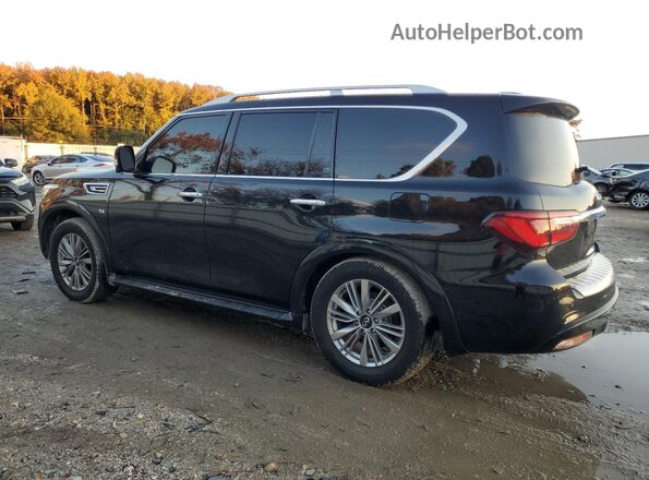 JN8AZ2NF3L9704250 2020 INFINITI QX80 Черный Задняя левая четверть