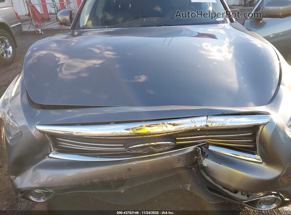 JN8CS1MW1HM412996 2017 INFINITI QX70 Серебряный Вид сзади