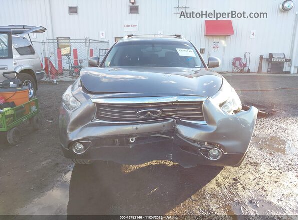 JN8CS1MW1HM412996 2017 INFINITI QX70 Серебряный Вид щитка приборов