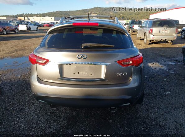 JN8CS1MW1HM412996 2017 INFINITI QX70 Серебряный 