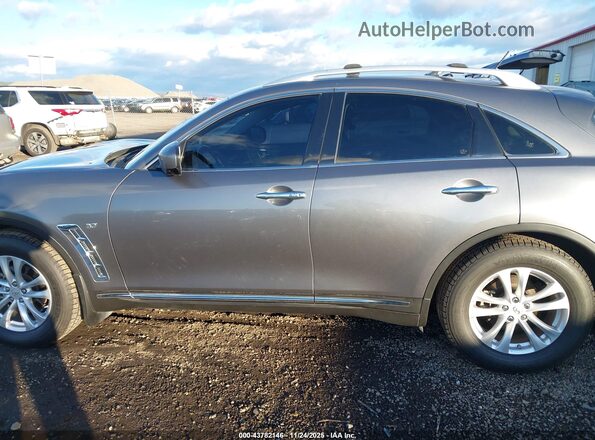 JN8CS1MW1HM412996 2017 INFINITI QX70 Серебряный Панорамный вид салона 360°