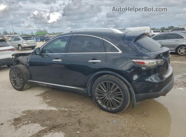 JN8CS1MW5HM413987 2017 INFINITI QX70 Black Задня ліва чверть