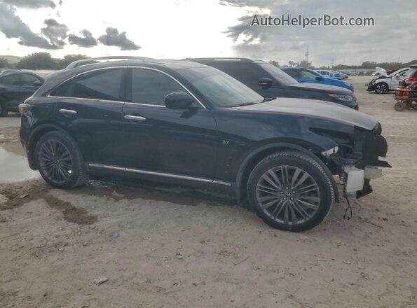 JN8CS1MW5HM413987 2017 INFINITI QX70 Black Передня права чверть