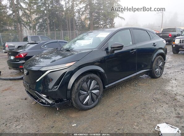 JN8DF0BF4SM760577 2025 NISSAN ARIYA Black Передня ліва чверть