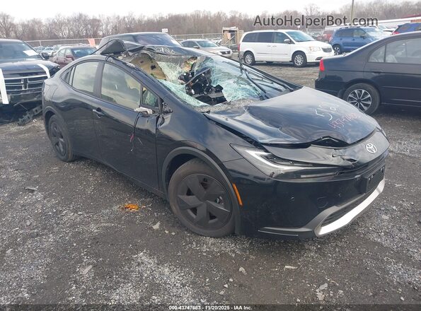 JTDACACU5S3045128 2025 TOYOTA PRIUS PLUG-IN HYBRID Black Przód prawy