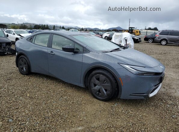 JTDACACUXR3022406 2024 TOYOTA PRIUS Gray Передня права чверть