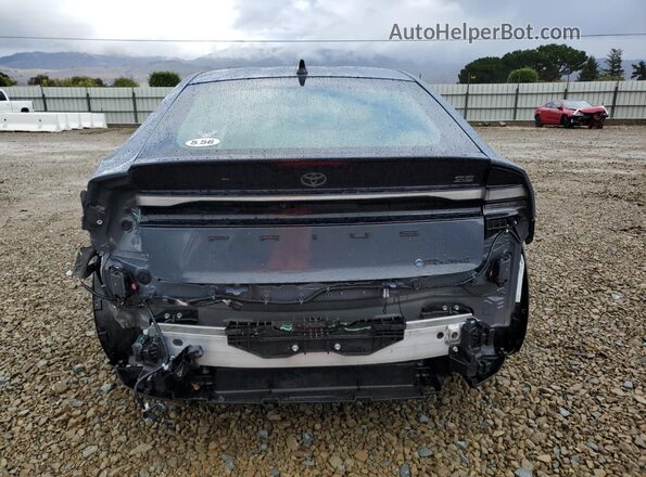 JTDACACUXR3022406 2024 TOYOTA PRIUS Gray Вид ззаду