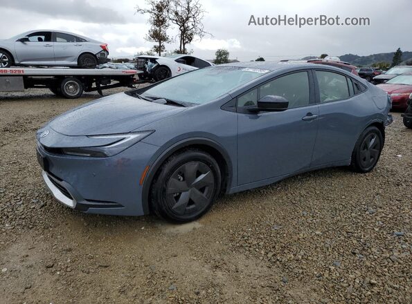 JTDACACUXR3022406 2024 TOYOTA PRIUS Gray Передня ліва чверть