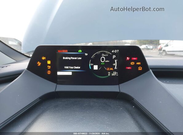 JTDACACUXR3027766 2024 TOYOTA PRIUS PRIME Серый Вид задних сидений
