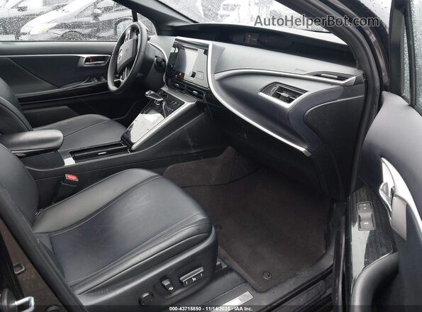 JTDBVRBD0GA000812 2016 TOYOTA MIRAI Черный Вид салона спереди