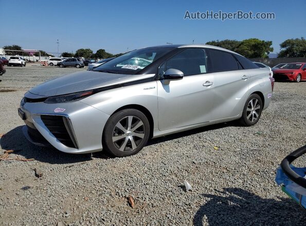 JTDBVRBD0KA006280 2019 TOYOTA MIRAI Silver Առջևի ձախ երեք քառորդ տեսարան