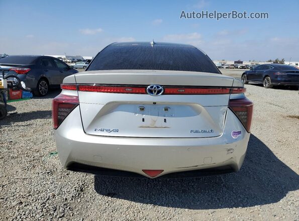 JTDBVRBD0KA006280 2019 TOYOTA MIRAI Silver Հետևի տեսք