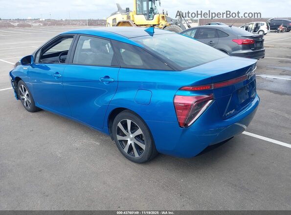 JTDBVRBD1HA003378 2017 TOYOTA MIRAI Blue Tył lewy