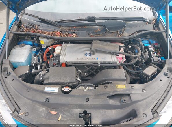 JTDBVRBD1HA003378 2017 TOYOTA MIRAI Blue Widok z tyłu