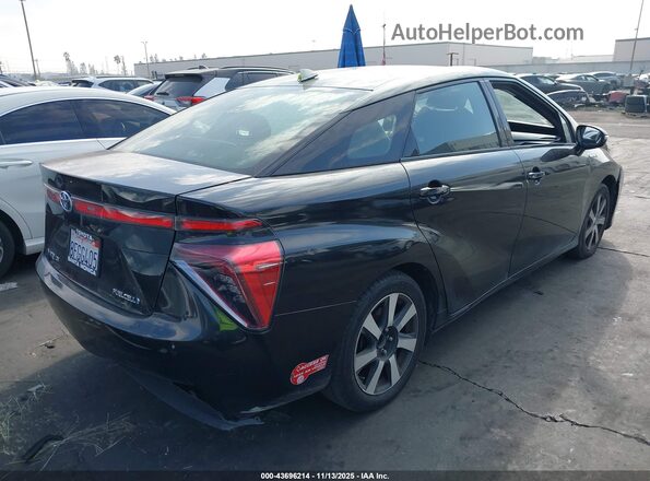 JTDBVRBD1JA004083 2018 TOYOTA MIRAI Черный Задняя правая четверть