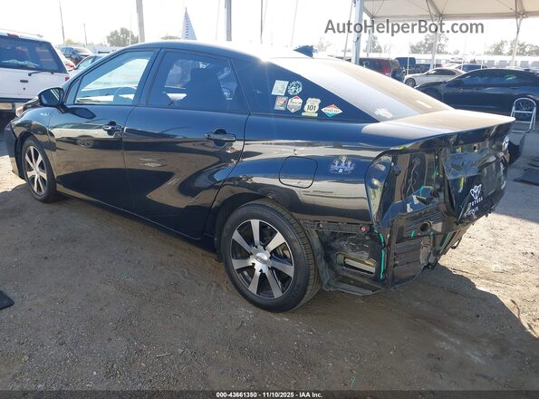 JTDBVRBD2HA001333 2017 TOYOTA MIRAI Black Tył lewy