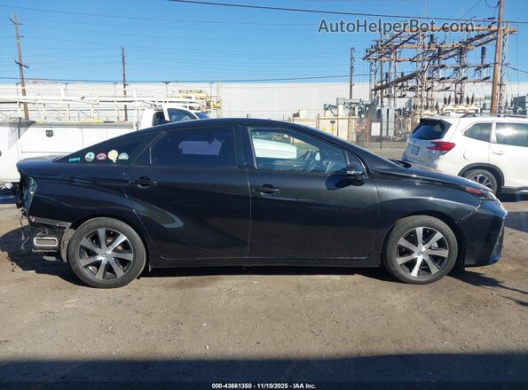 JTDBVRBD2HA001333 2017 TOYOTA MIRAI Black Widok wnętrza 360 stopni