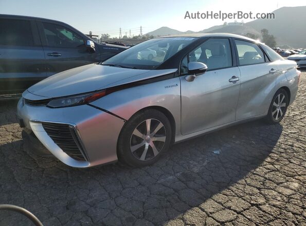 JTDBVRBD3HA002538 2017 TOYOTA MIRAI Silver წინა მარცხენა ხედი სამი მეოთხედიდან