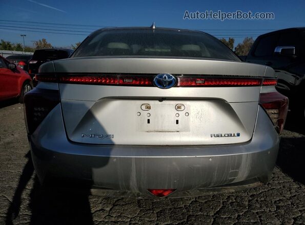 JTDBVRBD3HA002538 2017 TOYOTA MIRAI Silver უკანა ხედი