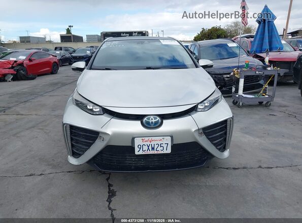 JTDBVRBD3JA004182 2018 TOYOTA MIRAI Серебряный Вид щитка приборов