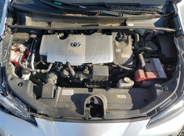 JTDKAMFU3M3138756 2021 TOYOTA PRIUS Silver Вид задньої частини салону
