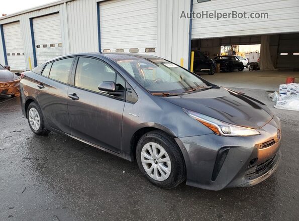 JTDKAMFU5N3183232 2022 TOYOTA PRIUS Серый Передняя правая четверть