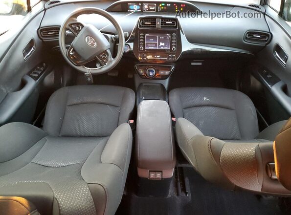 JTDKAMFU5N3183232 2022 TOYOTA PRIUS Серый Вид панели приборов