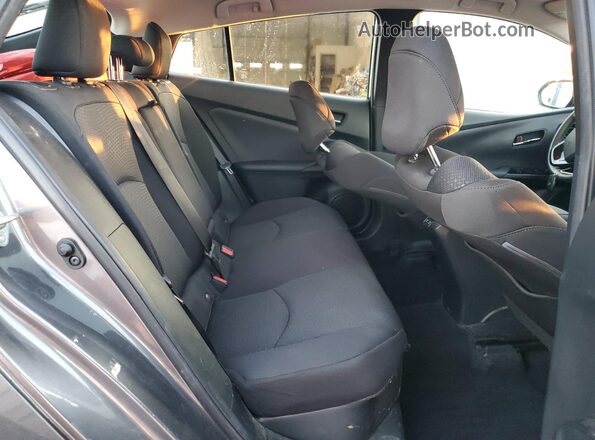 JTDKAMFU5N3183232 2022 TOYOTA PRIUS Серый Вид задних сидений