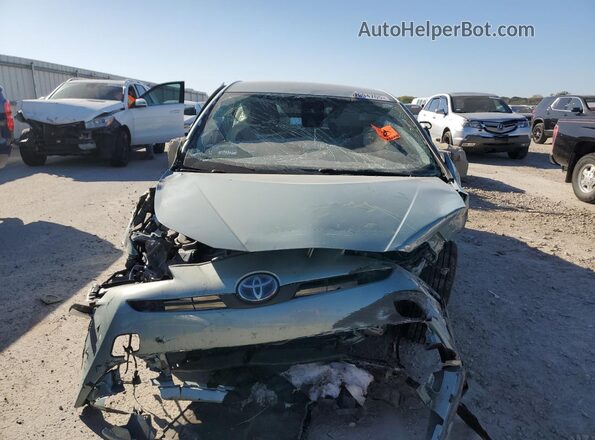 JTDKAMFU7M3139568 2021 TOYOTA PRIUS Бирюзовый Вид спереди