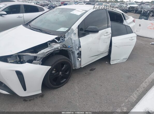 JTDKAMFUXM3129214 2021 TOYOTA PRIUS White Vista frontal