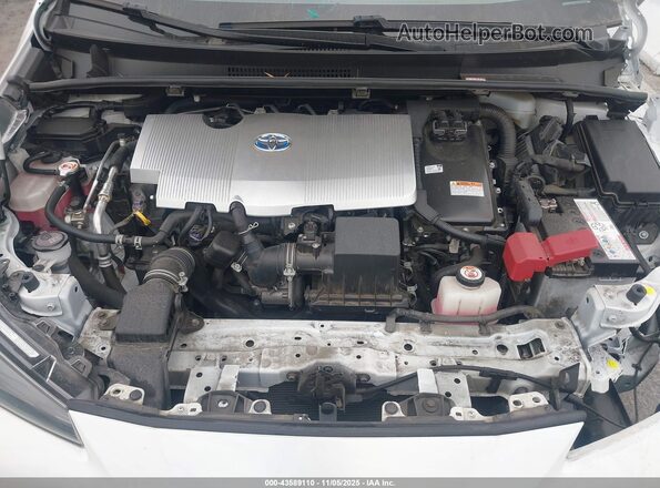 JTDKAMFUXM3129214 2021 TOYOTA PRIUS White Vista trasera
