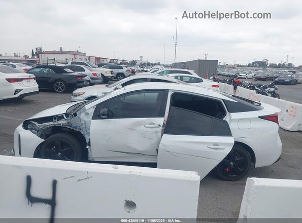 JTDKAMFUXM3129214 2021 TOYOTA PRIUS White 