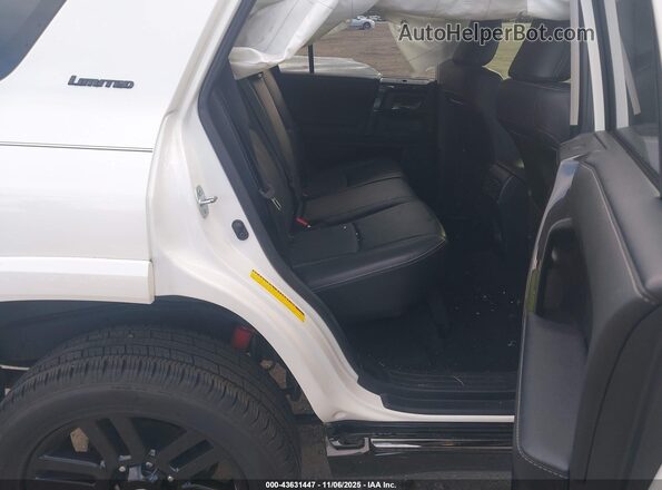 JTECU5JR1M5228749 2021 TOYOTA 4RUNNER White VIN sticker view