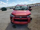 2022 Toyota 4runner Sr5 Красный vin: JTEEU5JR8N5255375