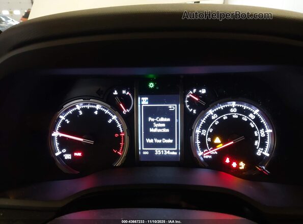 JTESU5JR7P6165375 2023 TOYOTA 4RUNNER White Widok tylnych siedzeń