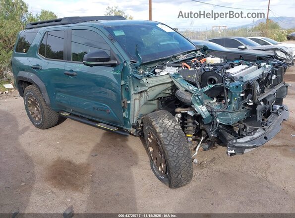 JTEVB5BRXS5001523 2025 TOYOTA 4RUNNER Зеленый Передняя правая четверть
