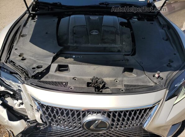 JTHB51FF7K5009262 2019 LEXUS LS Желто-коричневый Вид задней части салона