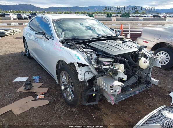 JTHB51FFXJ5000683 2018 LEXUS LS 500 Белый Передняя правая четверть