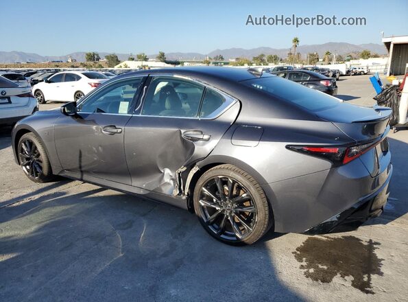 JTHB81F22R5053068 2024 LEXUS IS Серый Задняя левая четверть