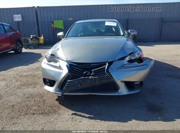 JTHBA1D21G5024150 2016 LEXUS IS 200T Серебряный Вид спереди
