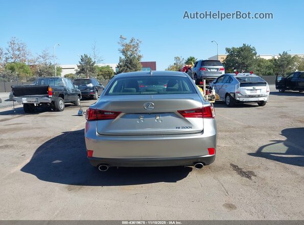 JTHBA1D21G5024150 2016 LEXUS IS 200T Серебряный 