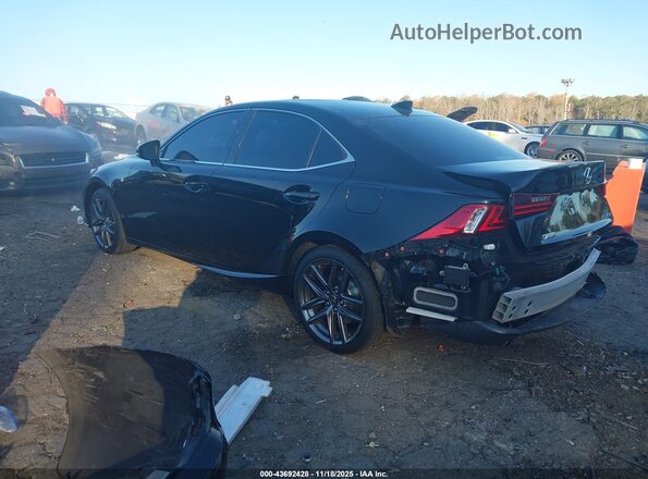 JTHBA1D25G5015791 2016 LEXUS IS 200T Черный Задняя левая четверть