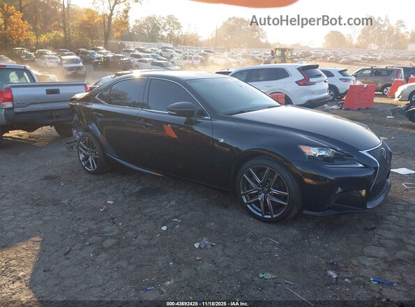 JTHBA1D25G5015791 2016 LEXUS IS 200T Черный Передняя правая четверть