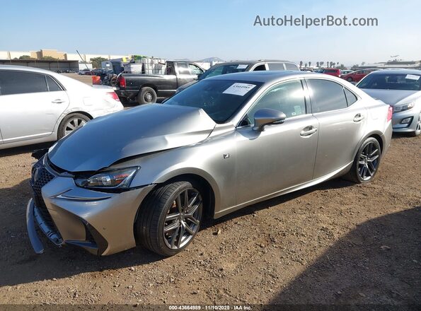 JTHBA1D26J5074114 2018 LEXUS IS 300 Серебряный Передняя левая четверть