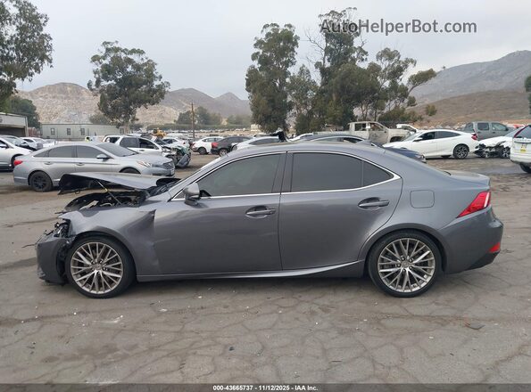 JTHBA1D27G5023438 2016 LEXUS IS 200T Серебряный Панорамный вид салона 360°
