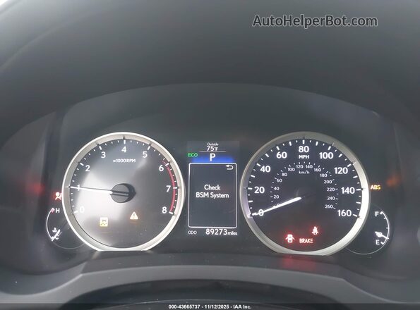 JTHBA1D27G5023438 2016 LEXUS IS 200T Серебряный Вид задних сидений